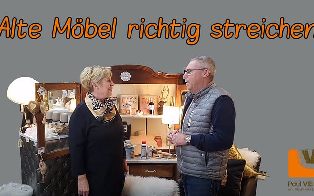 Alte Möbel neu streichen